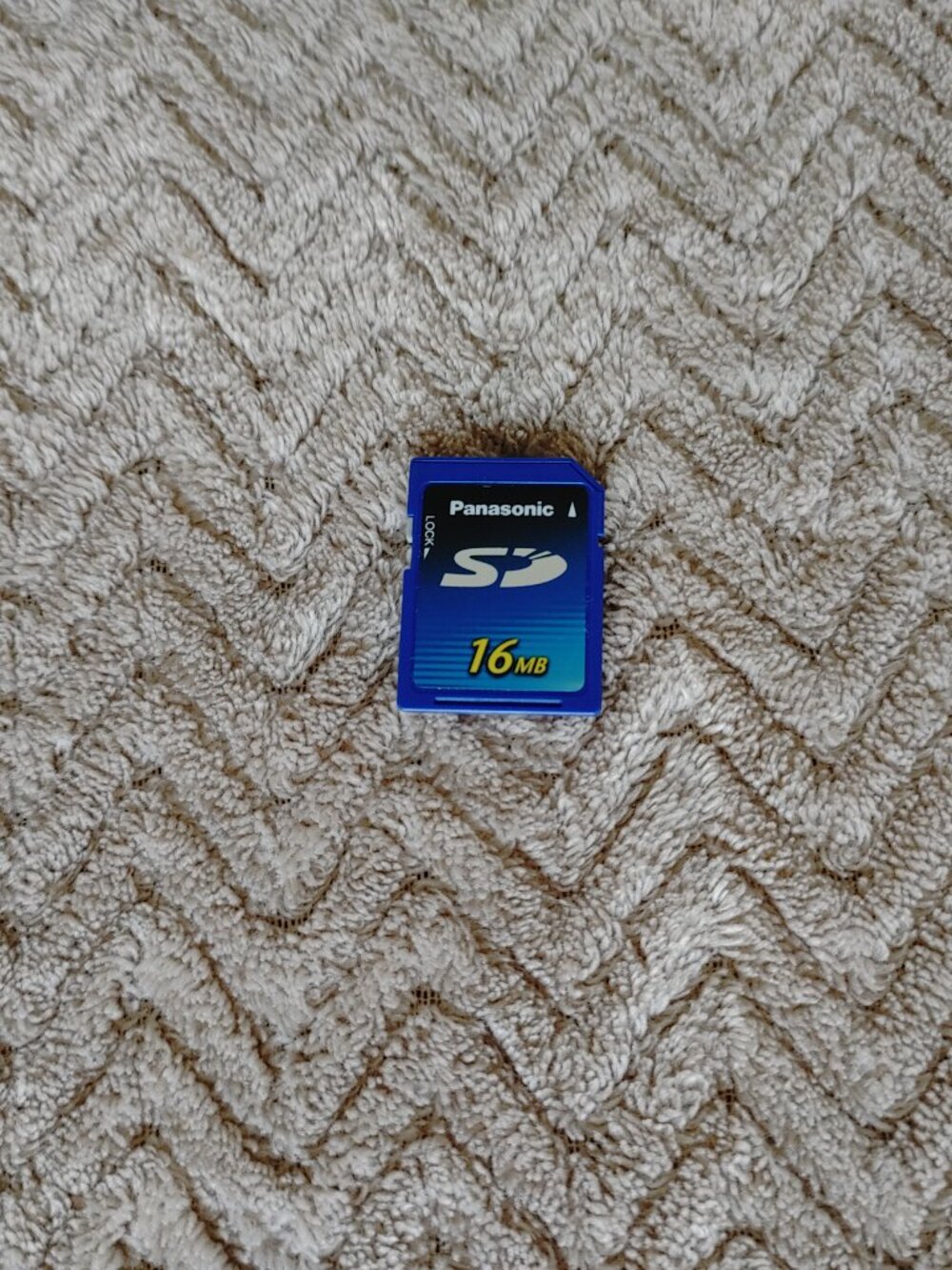 Panasonic 16MB SD (Secure Digital) Card